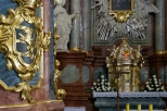 Ambona fragment i tabernakulum z kocioa Zwiastowania NMP