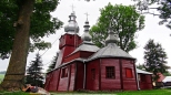 emkowska cerkiew drewniana w. Jana Ewangelisty powstaa w 1636 roku.  Po Akcji Wisa przejta przez koci rzymskokatolicki