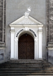 Cieszyn Portal ewangelickiego Kocioa Jezusowego z XVIII wieku.