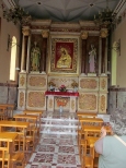 Otarz w kaplicy Miosierdzia