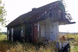 opuszczona dom na obrzeach Krasnegostaw