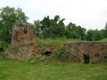 Kietrz.Ruina paacu z XVI - XIX w.