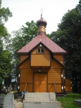 Biaowiea. Zabytkowa cerkiew cmentarna z XIX w.