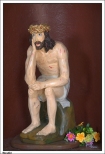 Parady - figura Chrystusa w niszy przedsionka kocioa p.w. Przemienienia Paskiego