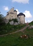 Zamek krlewski w Bobolicach.