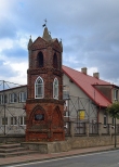 Kunica. Kapliczka w. Antoniego zbudowana na pamitk sztormu z 1899r.