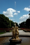 Kozwka - fontanna w parku