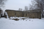 Zamek w Nowym Sczu - fragment ruin