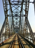 Most kolejowy na Wile