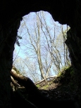Jaskinia Pieko- spojrzenie z wntrza