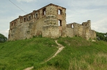 Siewierz - ruiny zamku od strony poudniowo-zachodniej