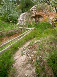 Fragment ruin zamku w Kryowie