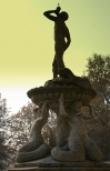Paac ksicy w aganiu , Park - fontanna