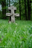 Samotny krzyż w Wołowcu