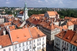 Kalisz - widok miasta z wiey ratuszowej