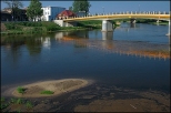 Konin - most Toruński widziany z bulwaru nadwarciańskiego