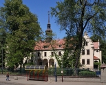 Gliwice. Zabytkowy budynek szpitala zakanego odrestaurowany w 2007r.
