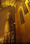 Bazylika katedralna. Radom w padziernikow noc
