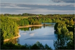 Jazioro Szurpiy widok z Zamkowej Gry.