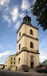 Sandomierz. Dzwonnica katedry z XVIII w.