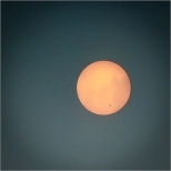 Wenus na tle tarczy sonecznej - 8.06.2004r