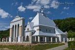 murowany kościół pw. Najświętszego Serca Pana Jezusa w Malinówce k. Brzozowa