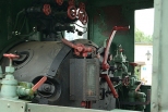 Wnętrze lokomotywy Tw53. Chabówka