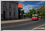 Kalisz - czerwony autobus