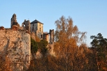 Ruiny zamku w Rudnie. Małopolska