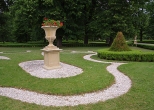 Sieniawa. Park w zesole pałacowo-parkowym rodziny Czartoryskich