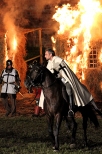 Oblężenie Malborka 2012 - inscenizacja historyczna: Robert Gonera jako Henryk von Plauen