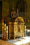 Bartne - ołtarz w cerkwi prawosławnej