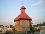 Grka Pabianicka. Drewniana kaplica cmentarna z XIX w.