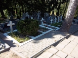 Groby polegych w bitwie pod Zaborecznem na cmentarzu w Krynicach