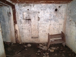 Wnętrze bunkra w Gościeradowie