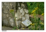 Sochaczew - symboliczna ciana paczu na cmentarzu ydowskim