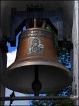 Jeden z dzwonów kościoła p.w. Przemienienia Pańskiego - Stężyca
