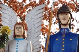 Sromów - rzeźby rodziny Brzozowskich