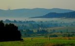 Mgła nad doliną Osławicy
