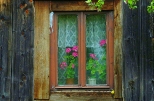 Woowiec - okno jednego z domw