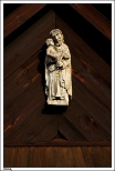Ołobok - kościół pw. Jana Chrzciciela z XVI wieku _ figura św.Józefa dłuta Pawła Brylińskiego.