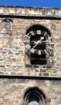 Nysa-zegar na dzwonnicy Bazyliki w. Jacka