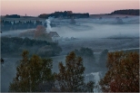 Suwalszczyzna - jesienny widok z Zamkowej Gry.