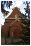 Kościół Narodzenia Najświętszej Marii Panny w Sobótce - główne wejście do kościoła