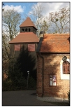 Sobótka - kościół Narodzenia Najświętszej Marii Panny, drewniana dzwonnica