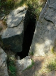 Wejście do Malinowskiej jaskini.