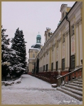 Klasztor w. Jadwigi lskiej w zimowej szacie