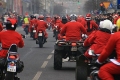 Mikołaje na motocyklach. Trójmiasto 2009