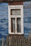 Okno w opuszczonej chaupie