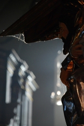 Wnętrze kościoła parafialnego w Bodzentynie